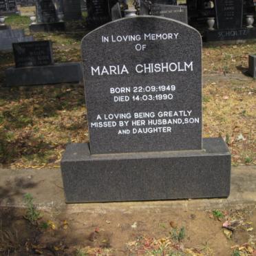 CHISHOLM Maria 1949-1990