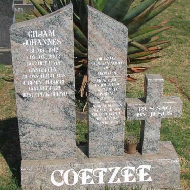 COETZEE Giljam Johannes 1942-2002