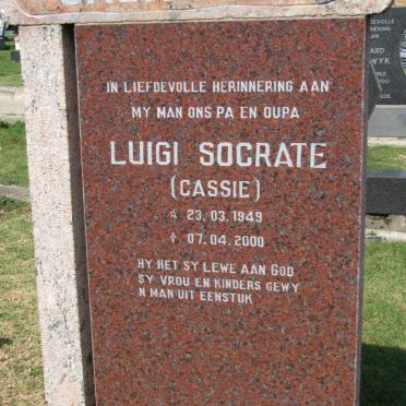 CASALEGGIO Luigi Socrate 1949-2000