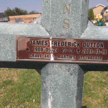 DUTTON James Frederick 1908-2001
