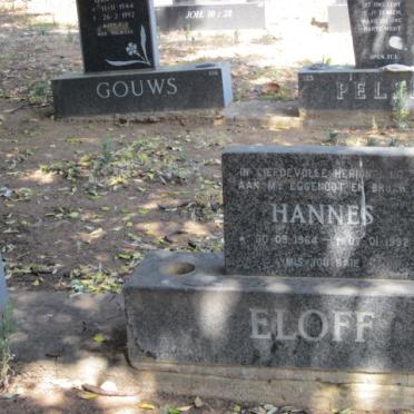 ELOFF Hannes 1964-1992