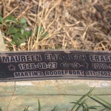 ERASMUS Maureen Elizabeth 1948-2000