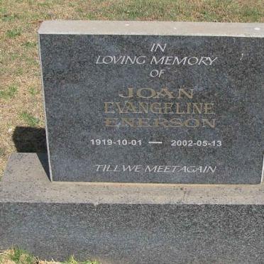 ENERSON  Joan Evangeline 1919-2002