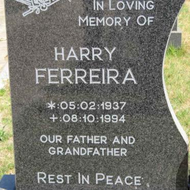 FERREIRA Harry 1937-1994