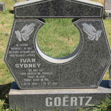 GOËRTZ Ivan Sydney 1946-1994
