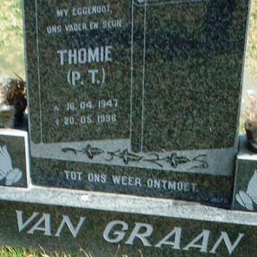 GRAAN P.T., van 1947-1998