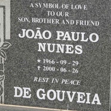 GOUVEIA João Paulo Nunes, de 1966-2000