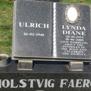 HOLSTVIG Ulrich 1948- &amp; Lynda Diane FAERCH 1954-2000
