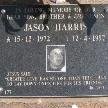 HARRIS Jason 1972-1997