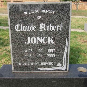 JONCK Claude Robert 1937-2000