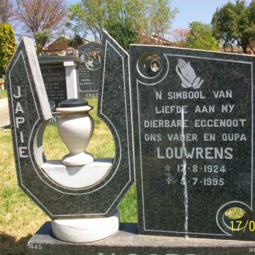 JACOBS Louwrens 1924-1995