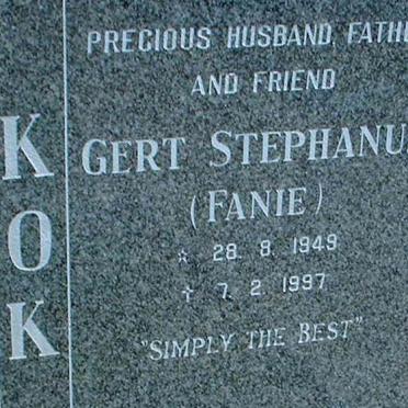 KOK Gert Stephanus 1949-1997