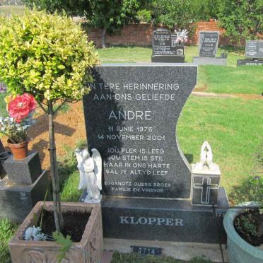 KLOPPER André 1976-2001