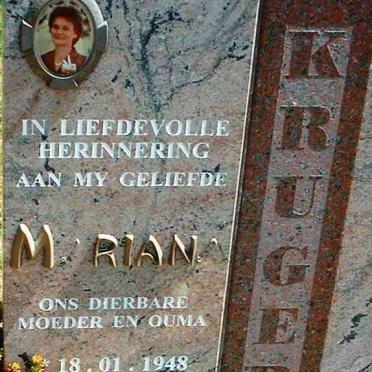KRUGER Mariana 1948-1996