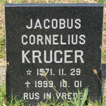 KRUGER Jacobus Cornelius 1971-1999