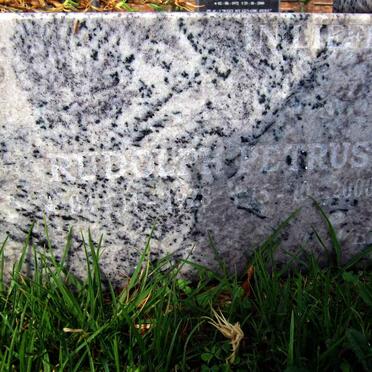 KRUGER Rudolph Petrus 1928-2000