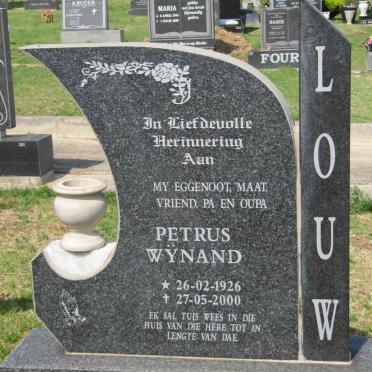 LOUW Petrus Wÿnand 1926-2000