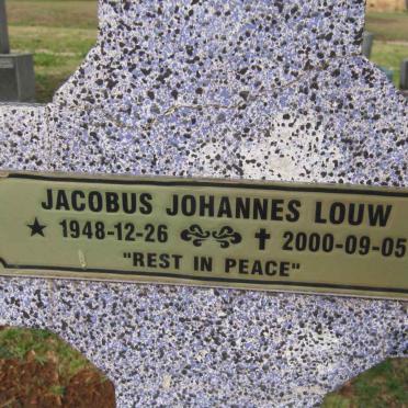 LOUW Jacobus Johannes 1948-2000