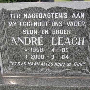 LEACH André 1950-2000
