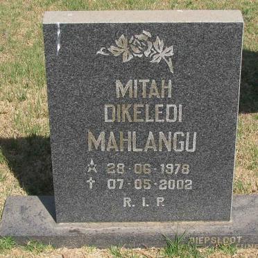MAHLANGU Mitah Dikeledi 1978-2002