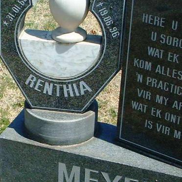 MEYER Renthia 1962-1996