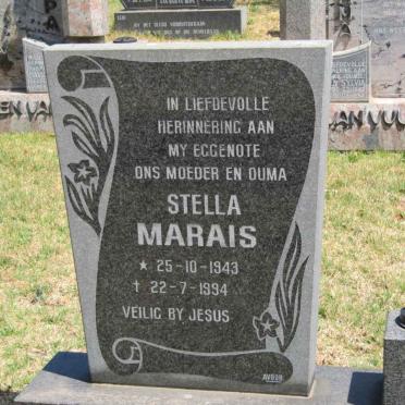 MARAIS Stella 1943-1994