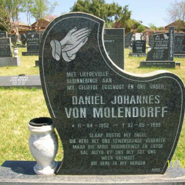 MOLENDORFF Daniël Johannes, von 1952-1995