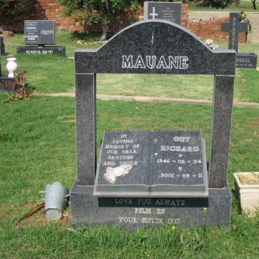 MAUANE Guy Richard 1946-2001