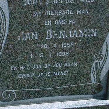 MARX Jan Benjamin 1952-1996
