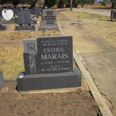 MARAIS Esther 1979-1991