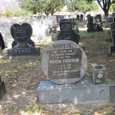 NORTJE Willem Frederick 1948-1991