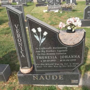 NAUDE Thenesia Johanna 1975-1999