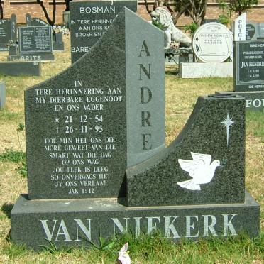 NIEKERK André, van 1954-1995