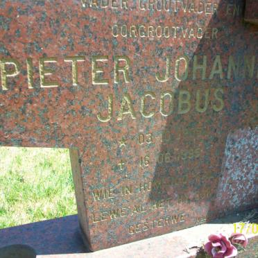 NORTJÉ Pieter Johannes Jacobus 1905-1995 &amp; Hester 1909-1999