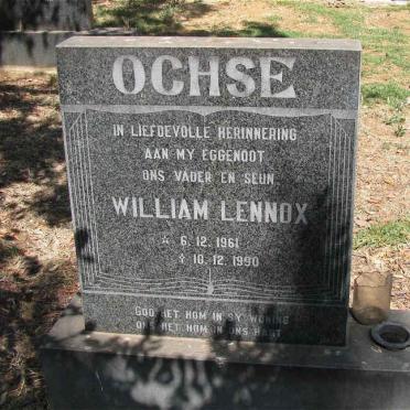 OCHSE William Lennox 1961-1990