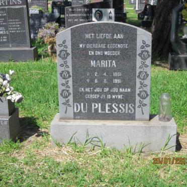PLESSIS Marita, du 1951-1991