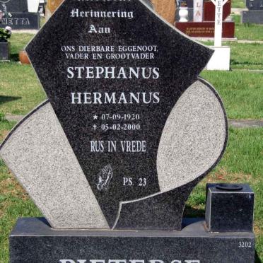 PIETERSE Stephanus Hermanus 1920-2000