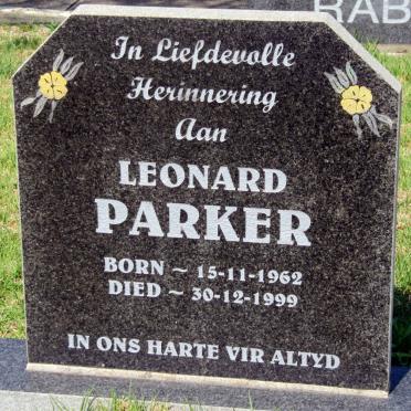 PARKER Leonard 1962-1999