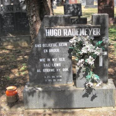 RADEMEYER Hugo 1974-1991