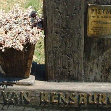 RENSBURG Pietman, van 1970-1996