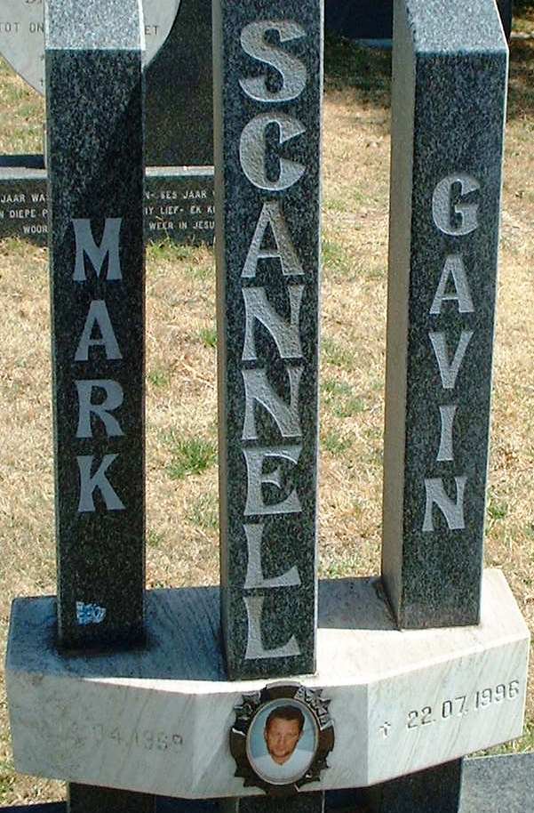 SCANNELL Mark Gavin 1959-1996