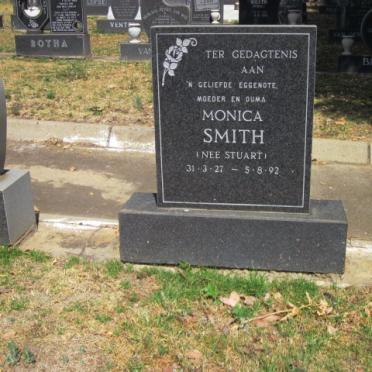 SMITH Monica nee STUART 1927-1992