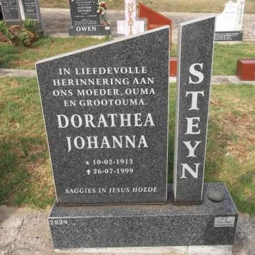 STEYN Dorathea Johanna 1913-1999