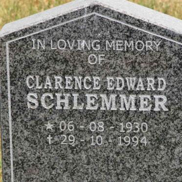 SCHLEMMER Clarence Edward 1930-1994