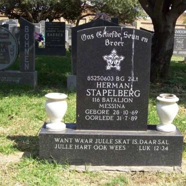 STAPELBERG Herman 1969-1989