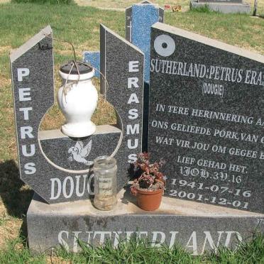 SUTHERLAND Petrus Erasmus 1941-2001