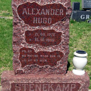 STENEKAMP Alexander Hugo 1972-1999