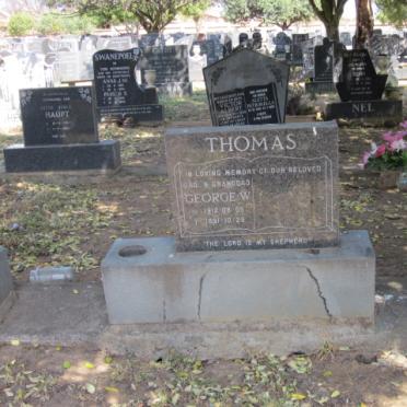 THOMAS George W. 1912-1991