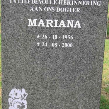 TOIT Mariana, du 1956-2000