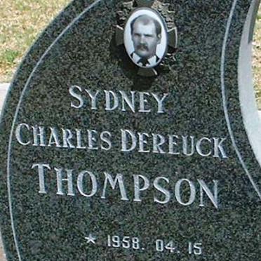 THOMPSON Sydney Charles Dereuck 1958-1996